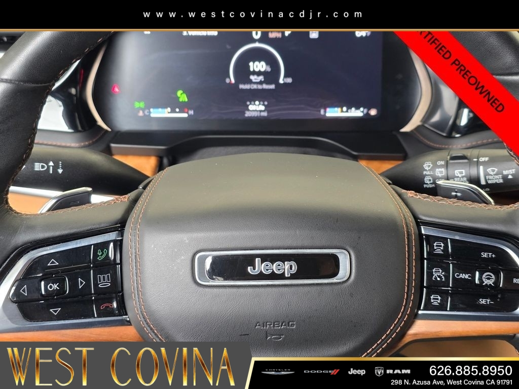 Certified Used 2024 White Jeep Summit Reserve image 30
