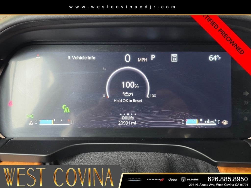 Certified Used 2024 White Jeep Summit Reserve image 31