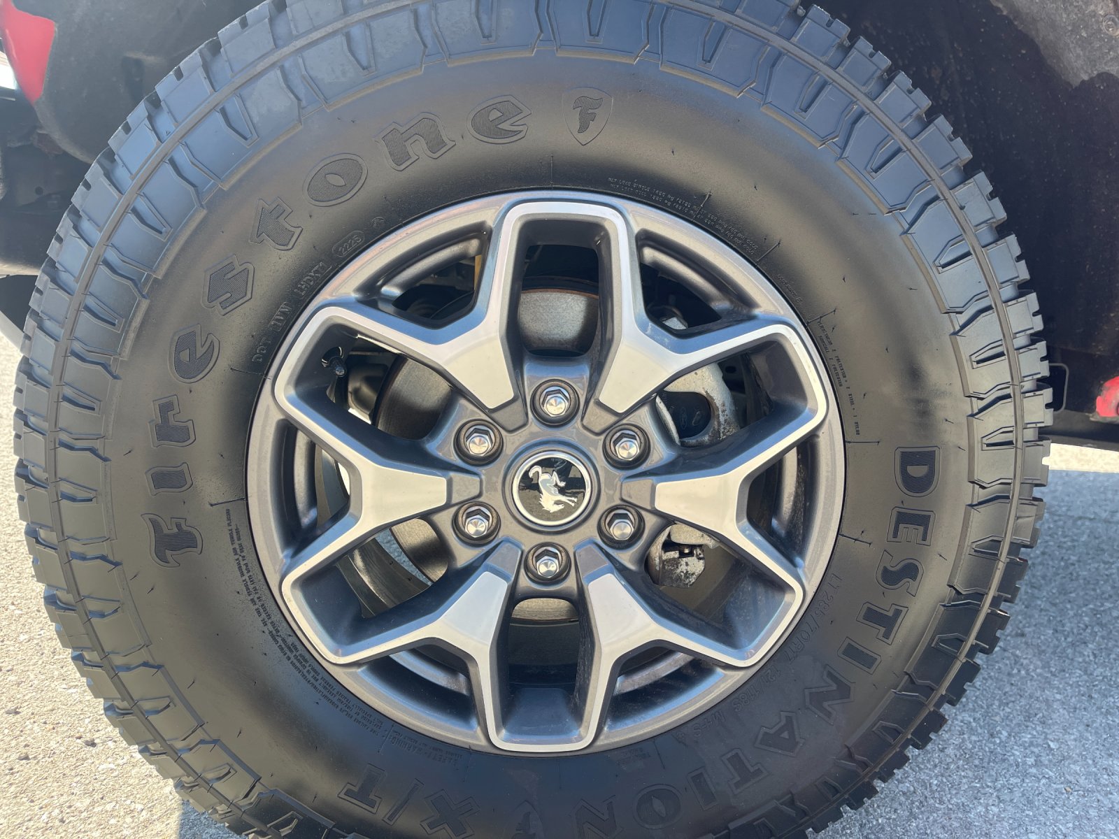 Used 2023 Red Ford Badlands image 34