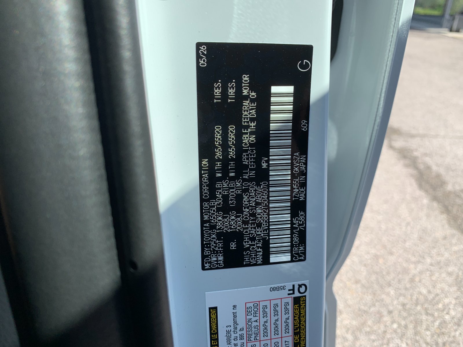 New 2026 Wind Chill Pearl Toyota Limited i-FORCE MAX image 32