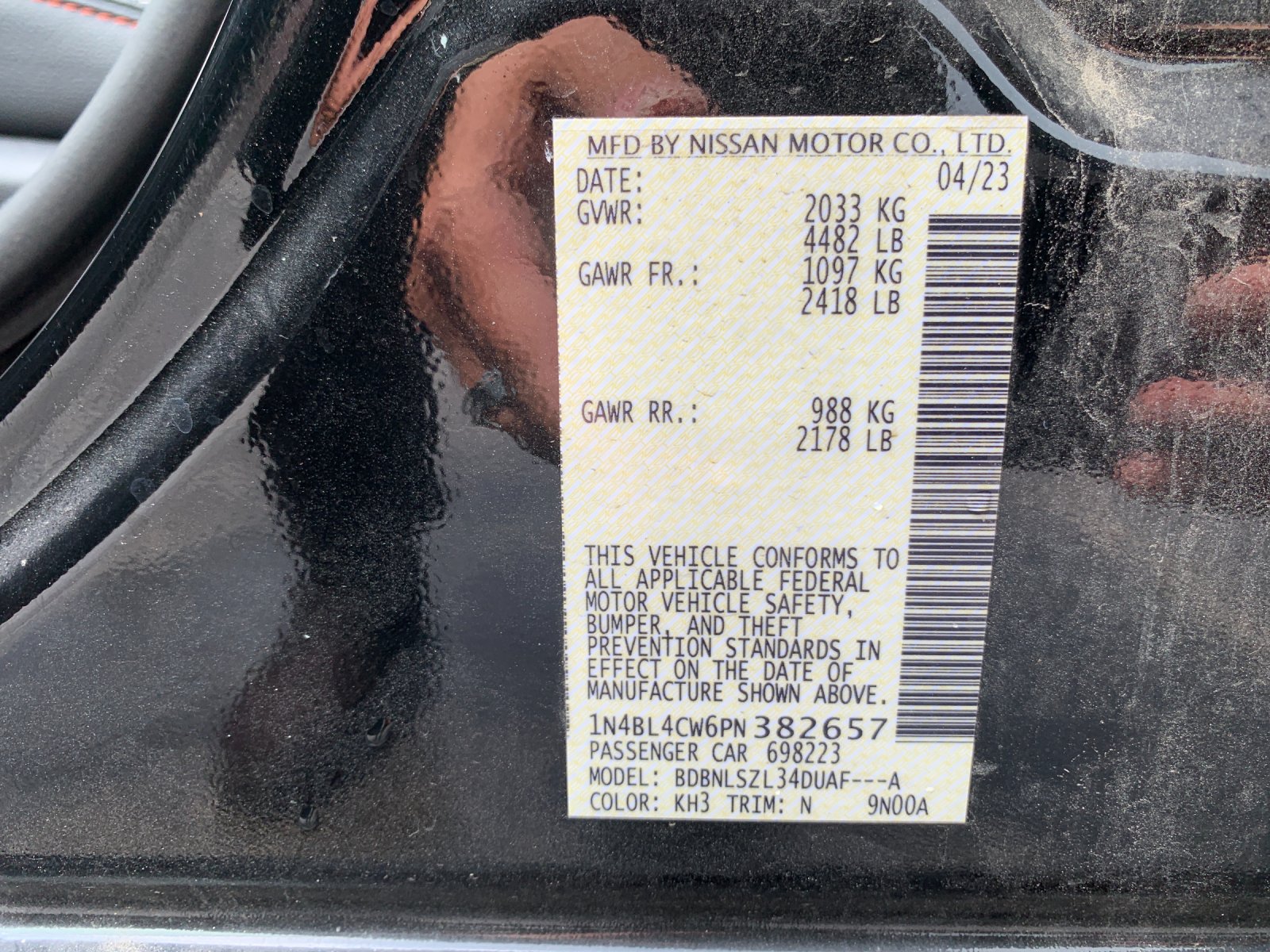 Used 2023 Black Nissan 2.5 SR image 34