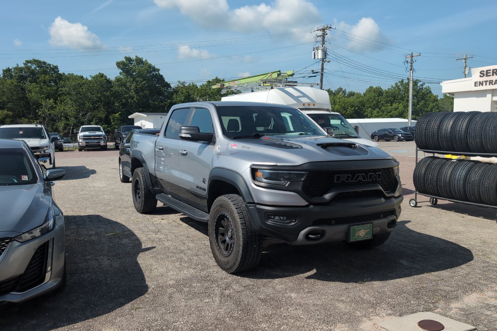 Used 2022 Silver Ram TRX image 2