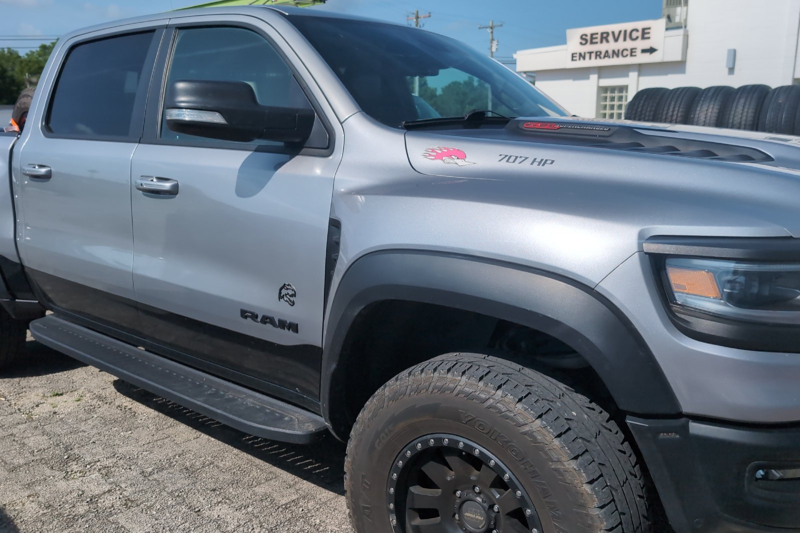 Used 2022 Silver Ram TRX image 3