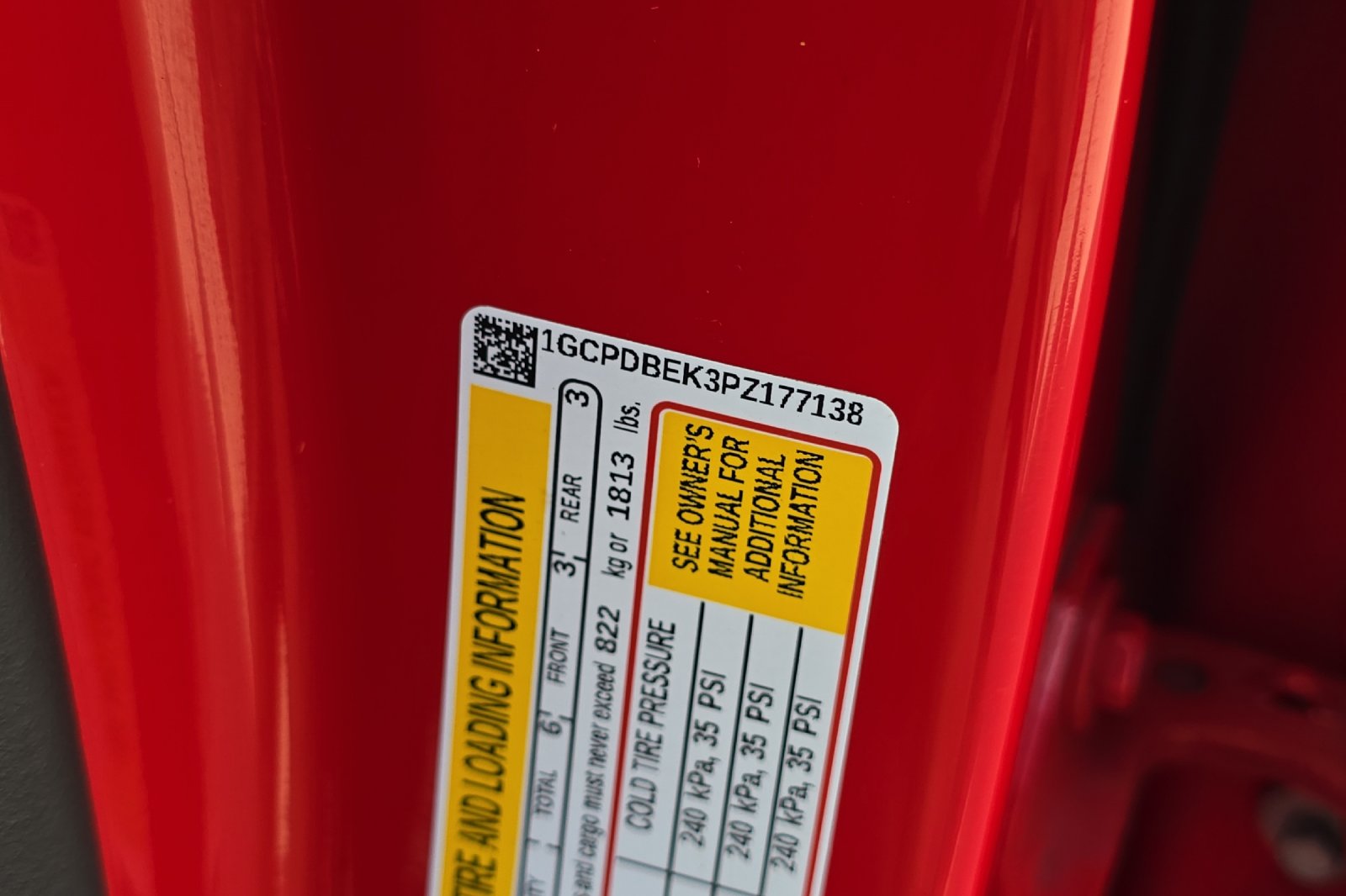 Used 2023 Red Chevrolet Custom image 28
