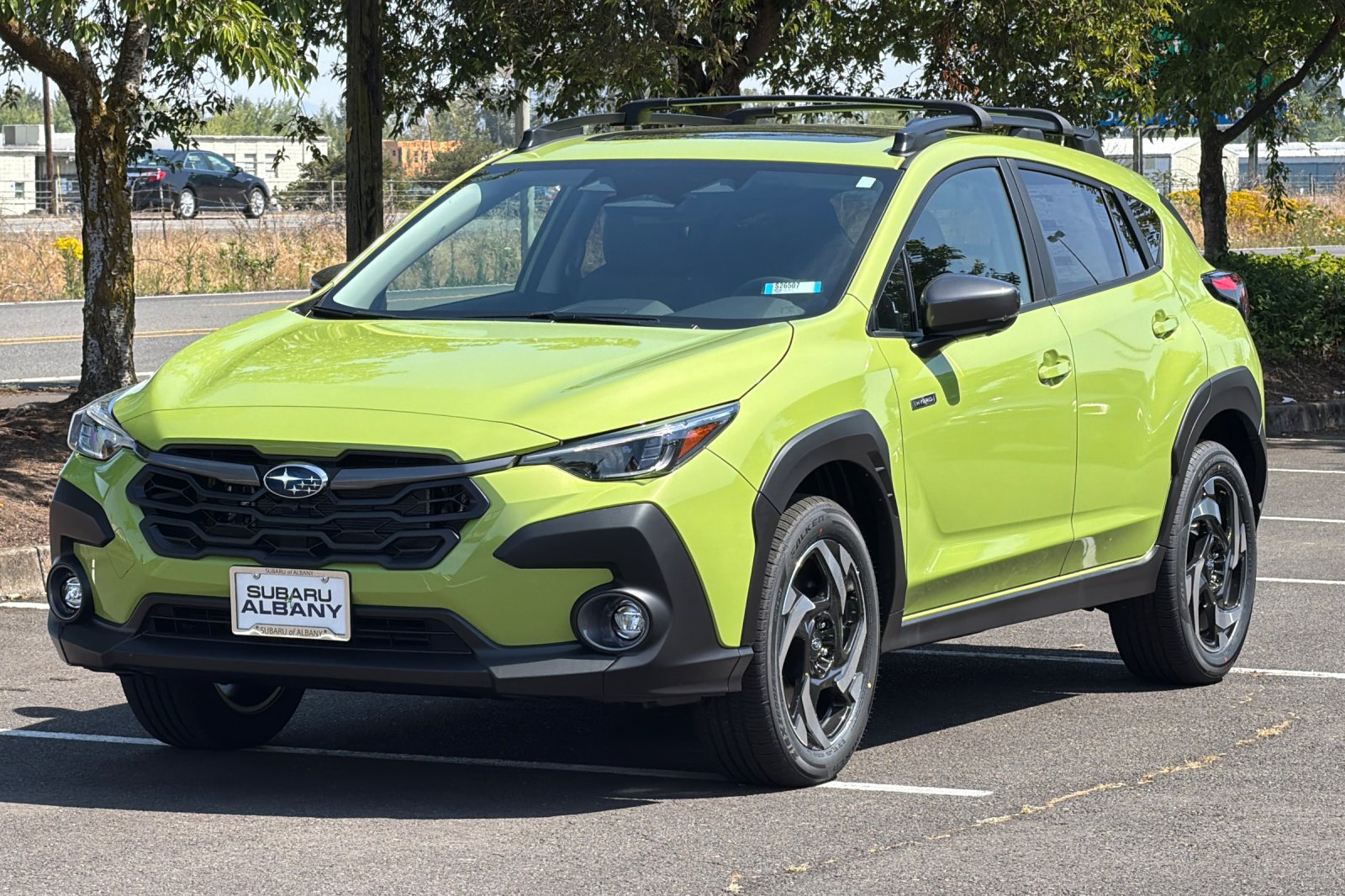 New 2026 CITRON YELLOW PEARL Subaru Limited Hybrid image 8