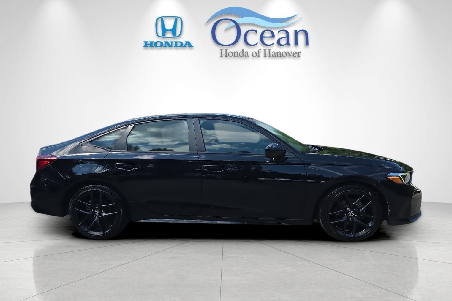 Used 2025 Crystal Black Pearl Honda Sport image 2