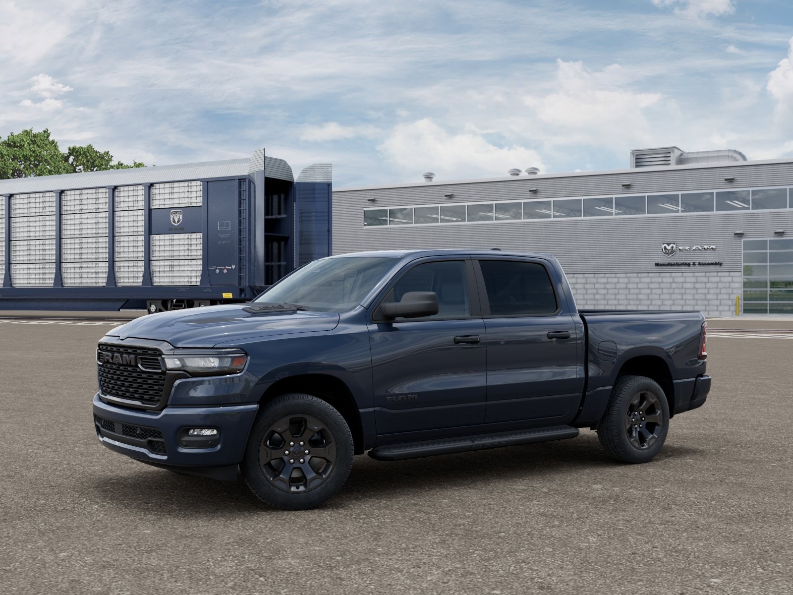 New 2026 Forged Blue Metallic Exterior Paint RAM Express image 2