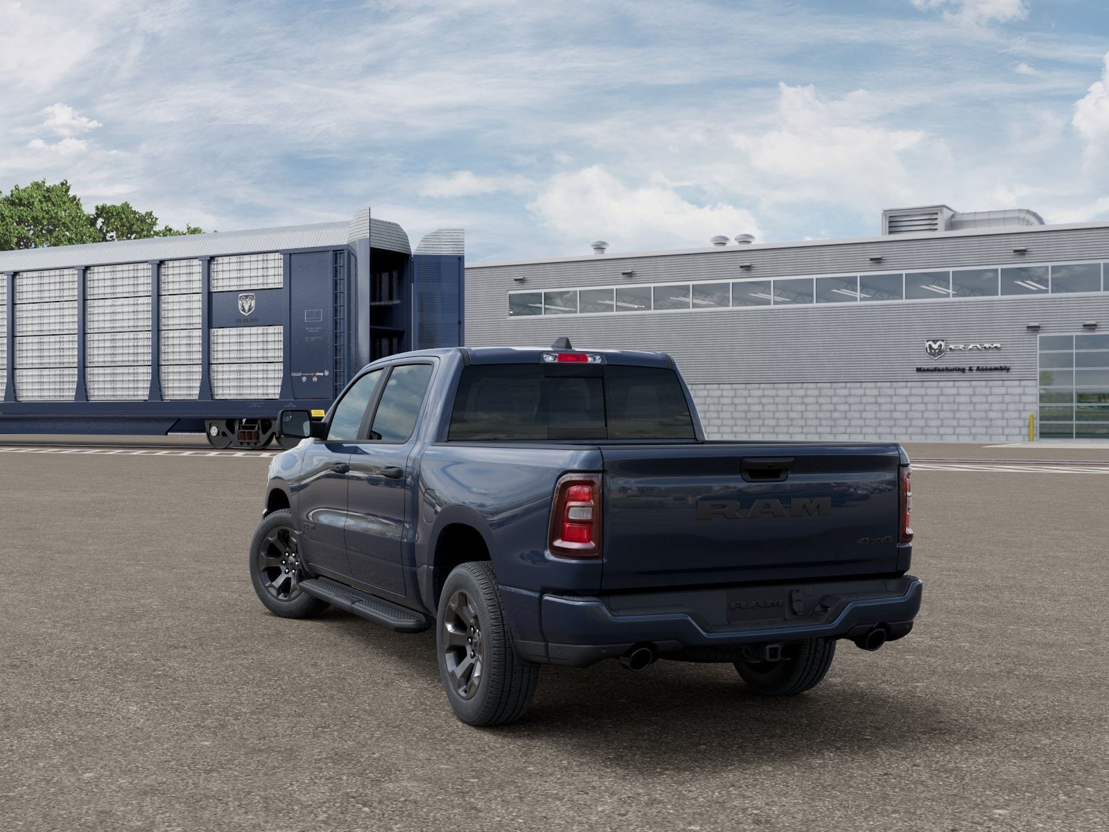 New 2026 Forged Blue Metallic Exterior Paint RAM Express image 3