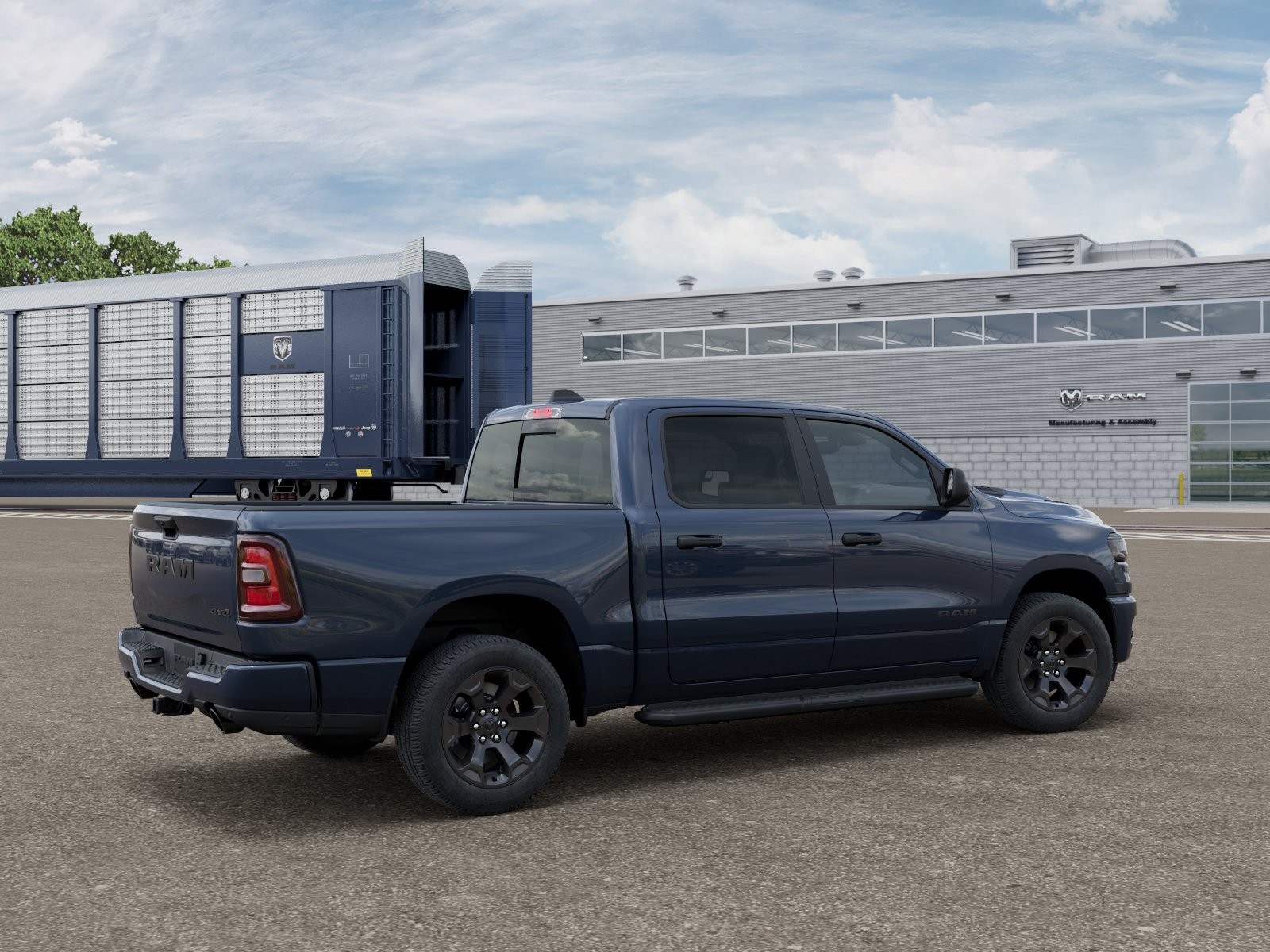 New 2026 Forged Blue Metallic Exterior Paint RAM Express image 4