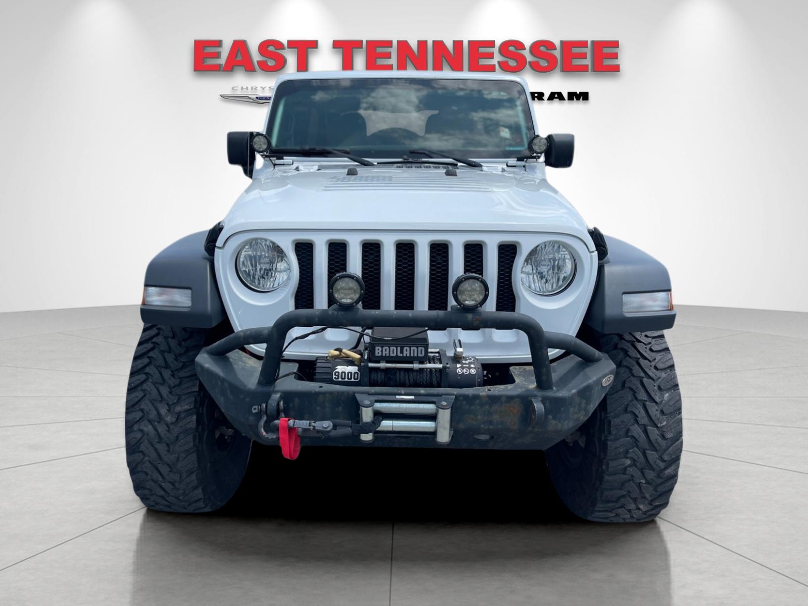 Used 2019 White Jeep Unlimited Sport S image 9