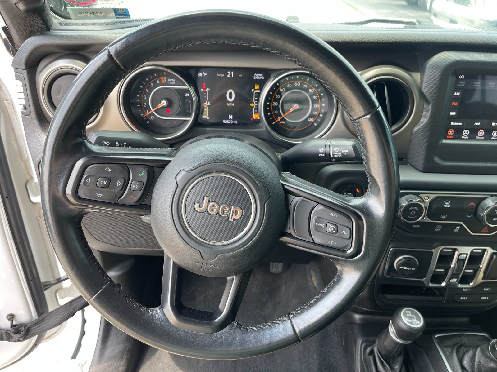 Used 2019 White Jeep Unlimited Sport S image 24