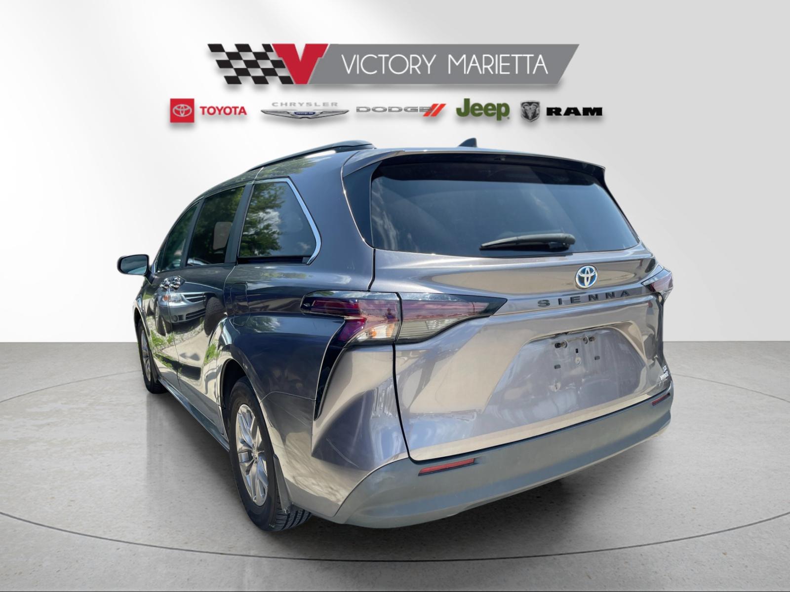 Used 2023 Gray Toyota LE image 2