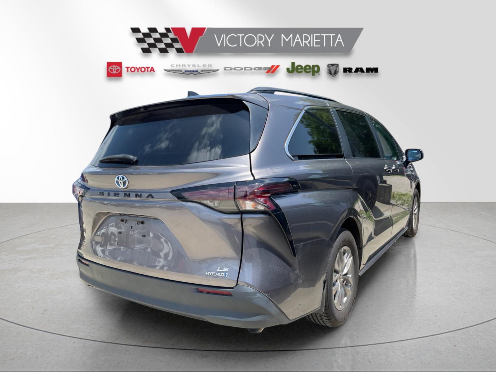 Used 2023 Gray Toyota LE image 4