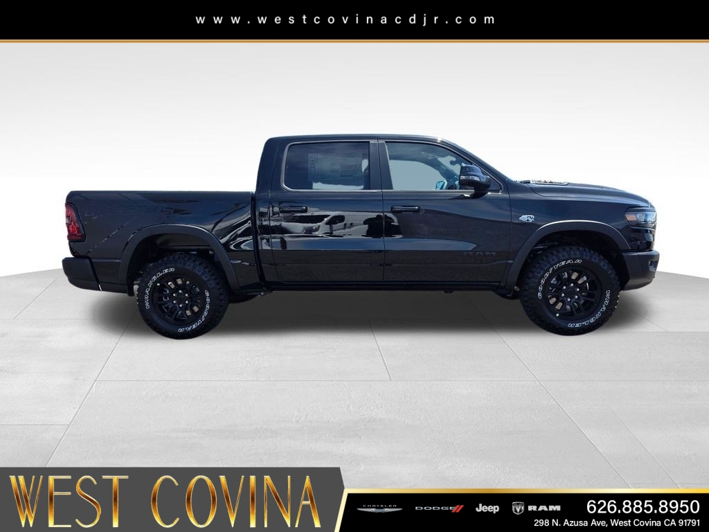 New 2026 Diamond Black Crystal Pearl-Coat Exterior Paint RAM Rebel image 4