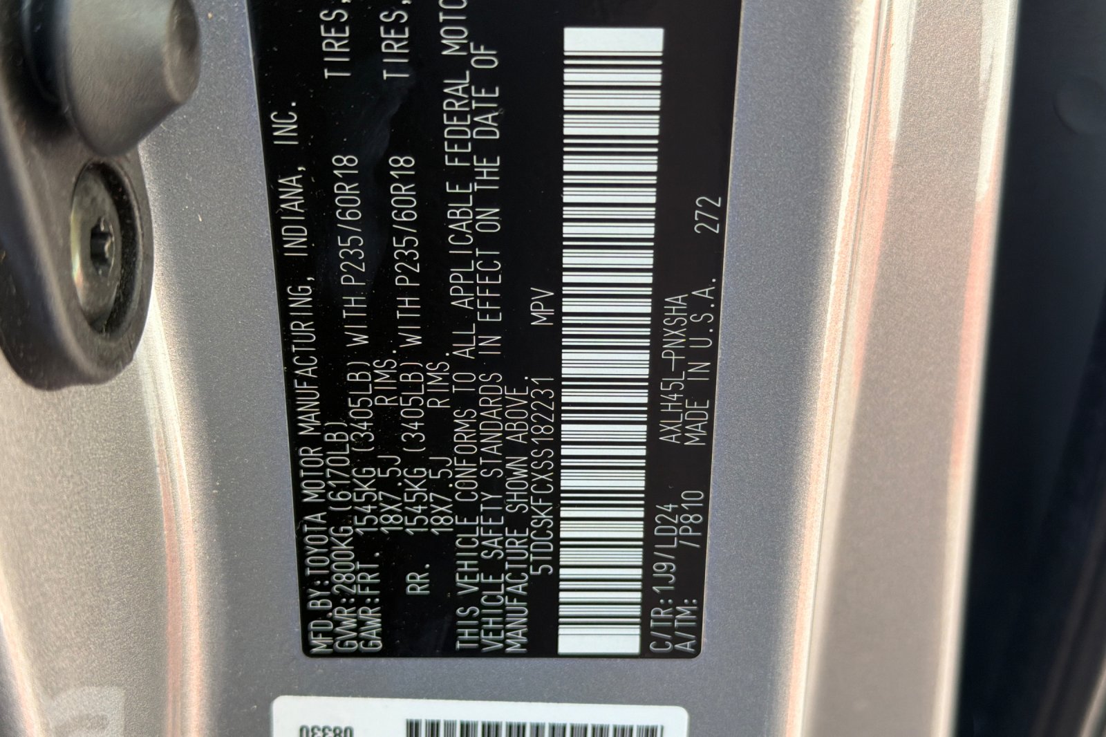 Used 2025 Silver Toyota XSE image 24