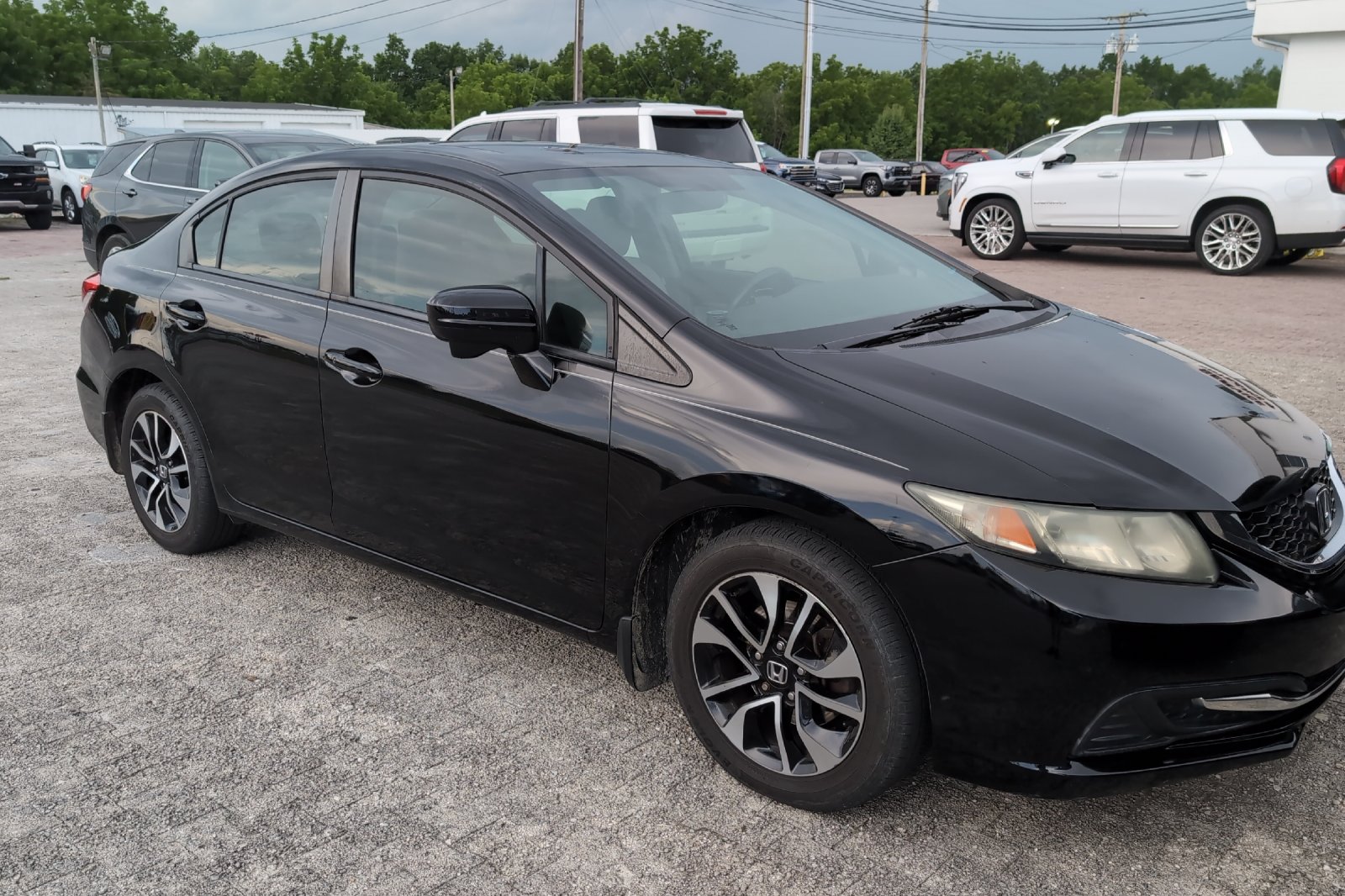 Used 2015 Black Honda EX image 2