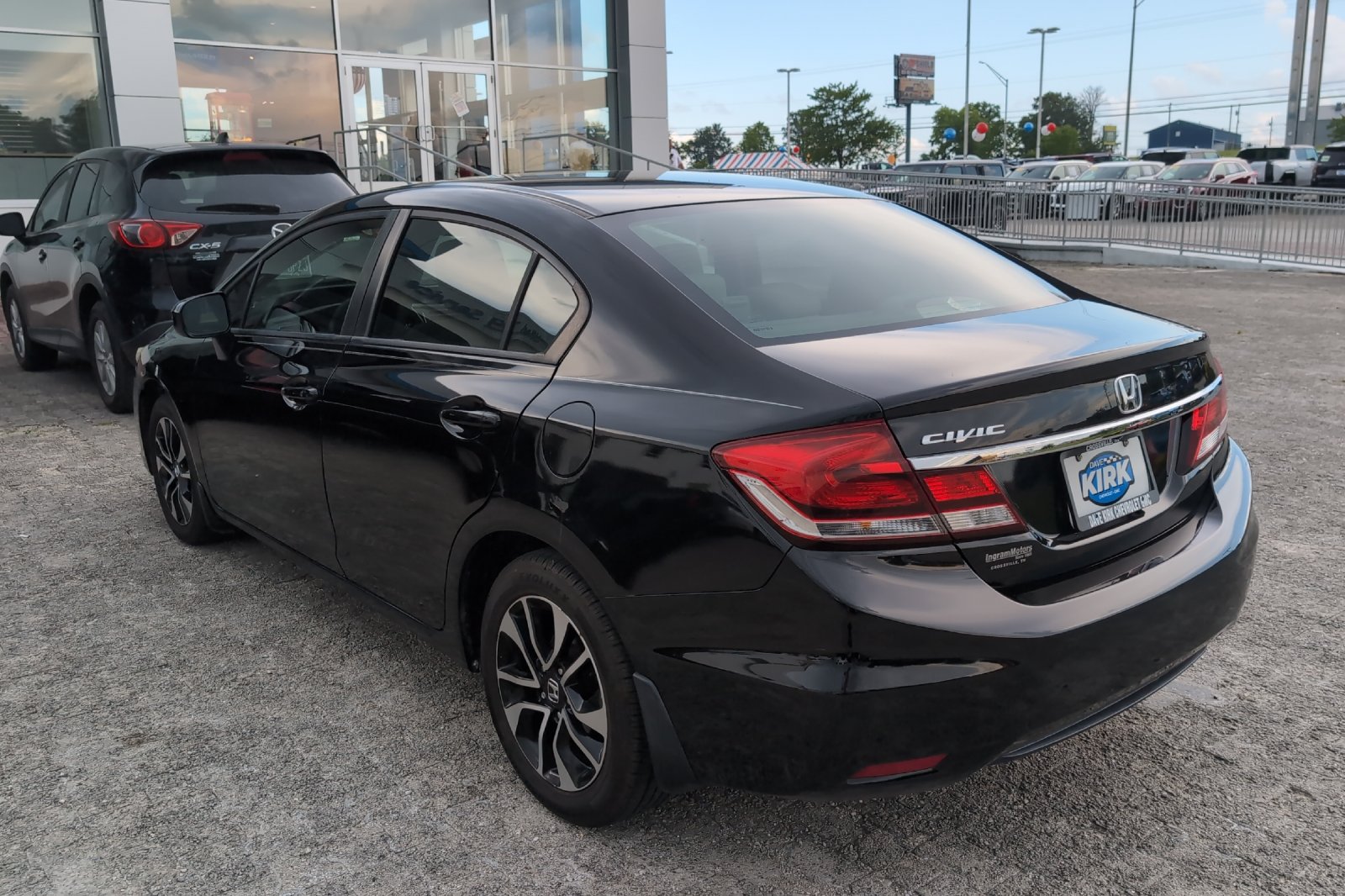 Used 2015 Black Honda EX image 7