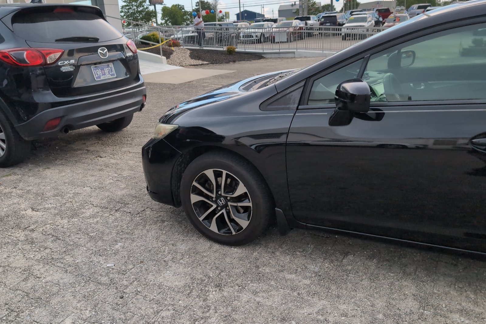 Used 2015 Black Honda EX image 9