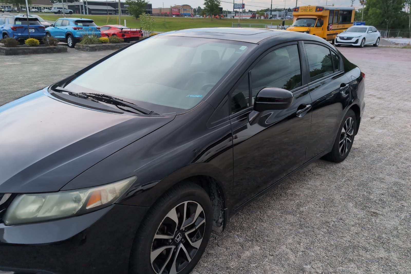 Used 2015 Black Honda EX image 11