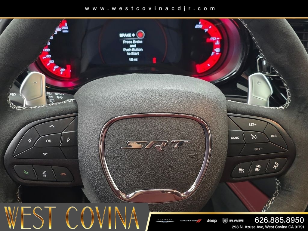 New 2026 Diamond Black Clear-Coat Exterior Paint Dodge SRT Hellcat image 23