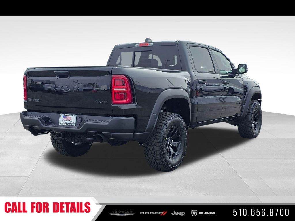 New 2026 Diamond Black Crystal Pearl-Coat Exterior Paint RAM RHO image 6