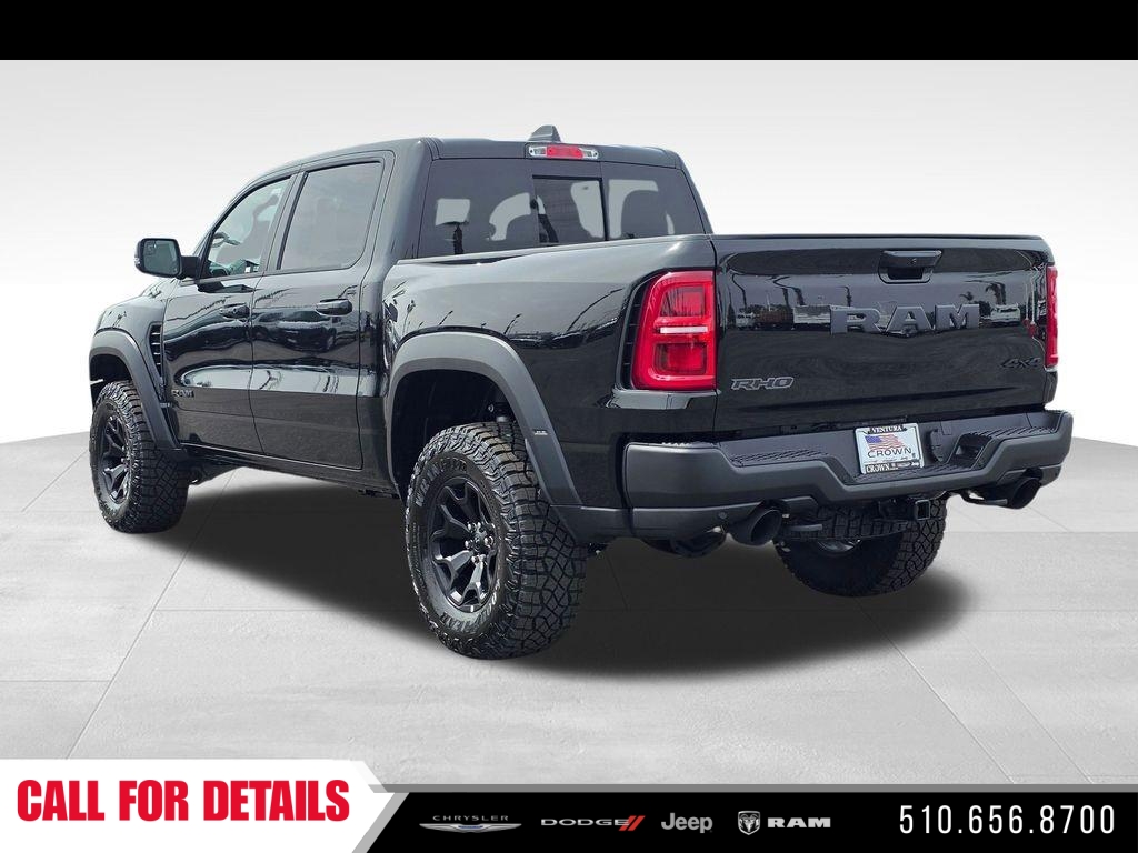 New 2026 Diamond Black Crystal Pearl-Coat Exterior Paint RAM RHO image 9