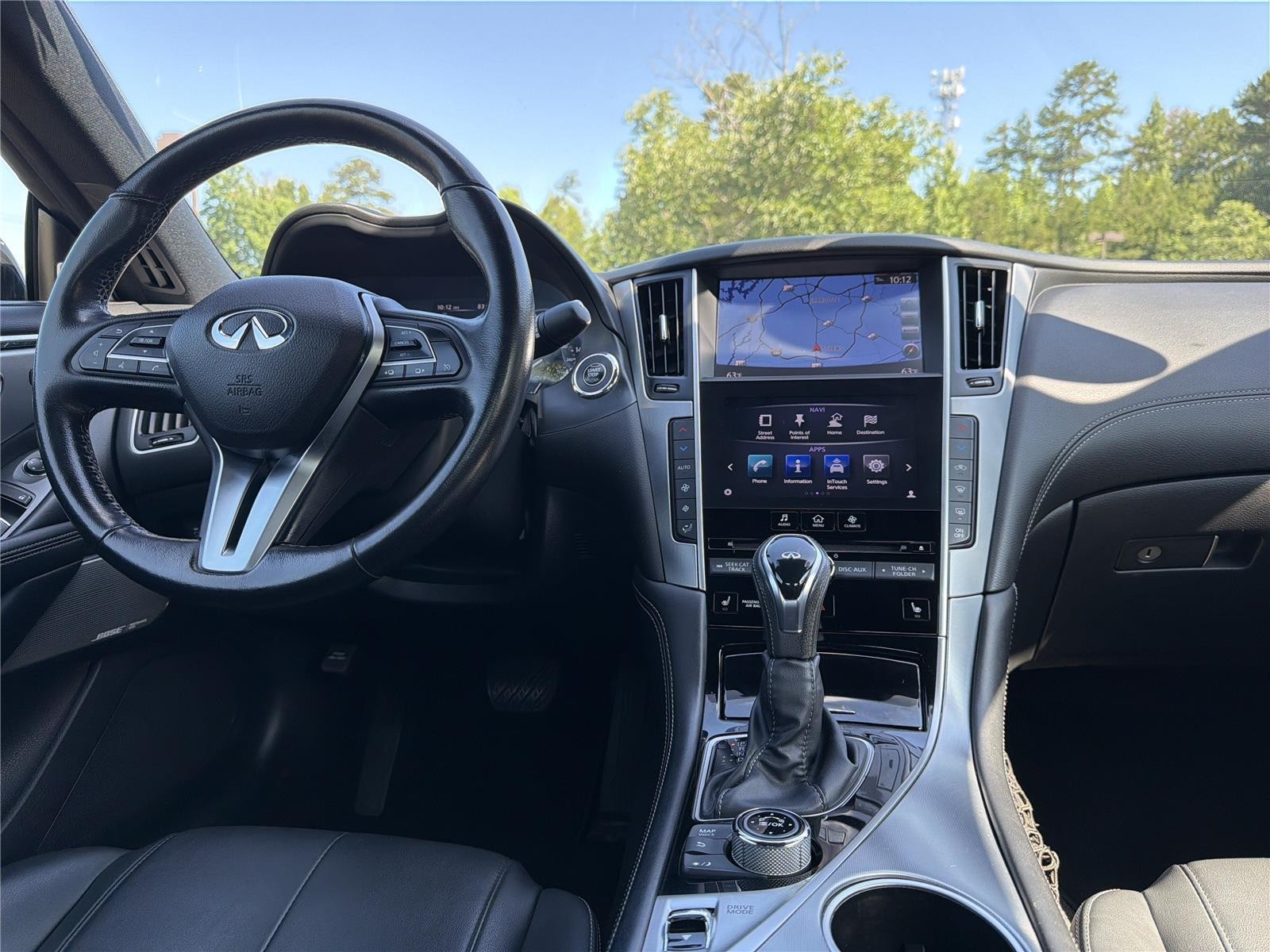 Used 2019 Black Obsidian INFINITI 3.0t LUXE image 9