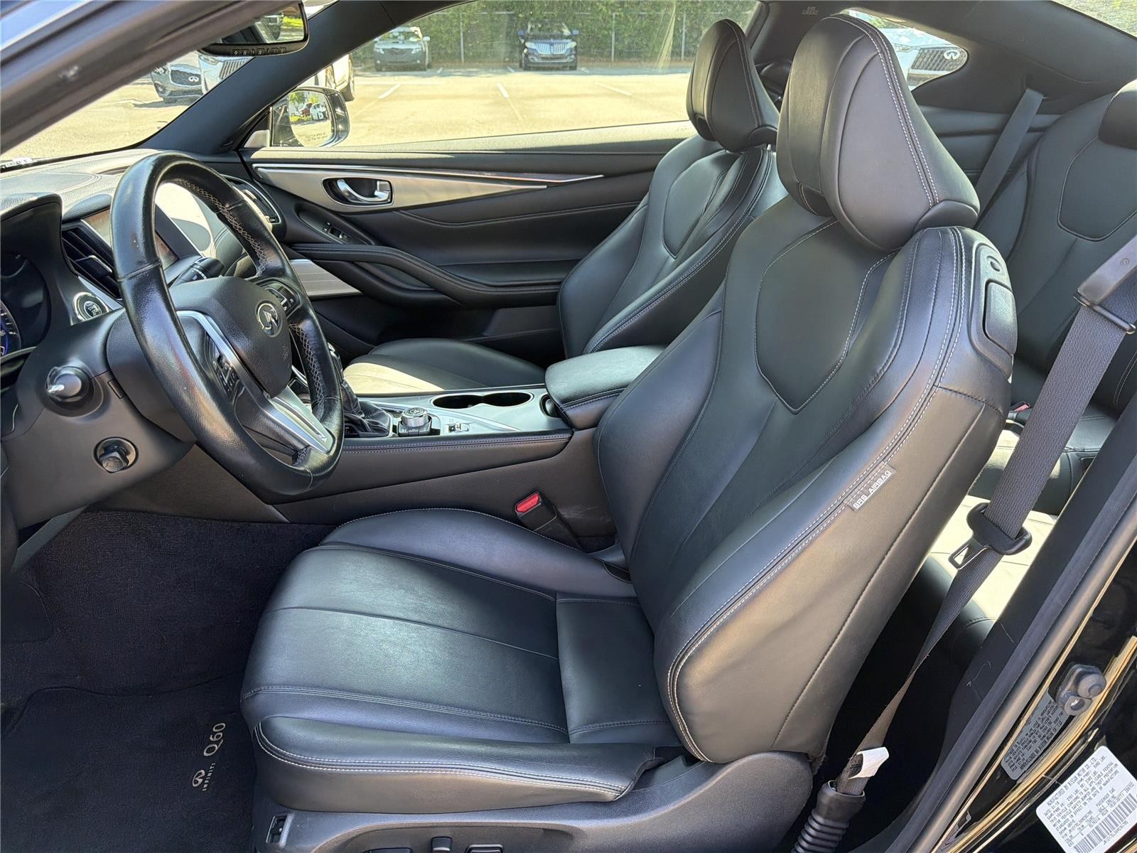 Used 2019 Black Obsidian INFINITI 3.0t LUXE image 23