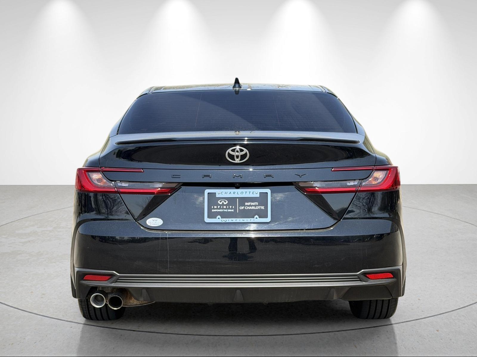 Used 2025 Midnight Black Metallic Toyota SE image 4