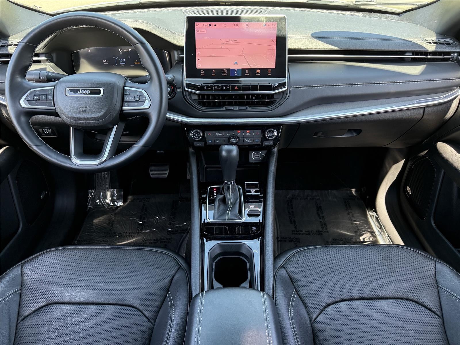 Used 2022 Bright White Clearcoat Jeep High Altitude image 8