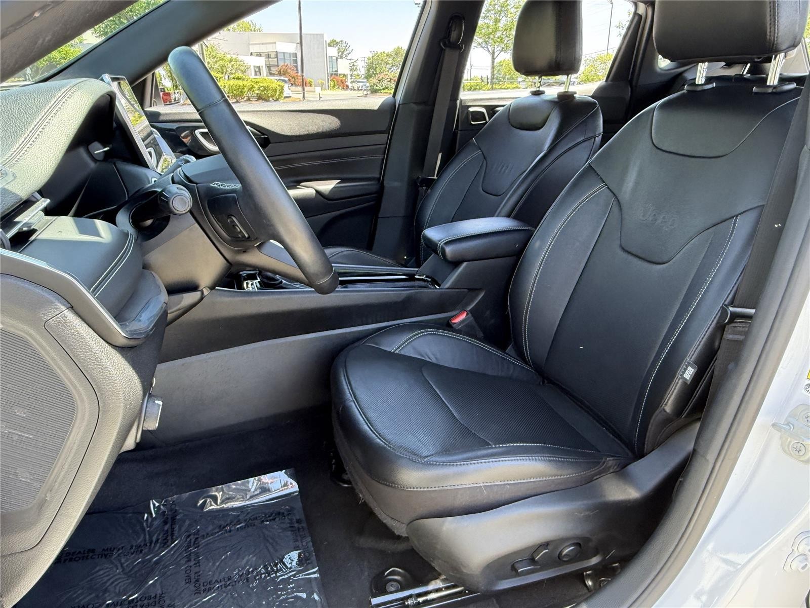 Used 2022 Bright White Clearcoat Jeep High Altitude image 22
