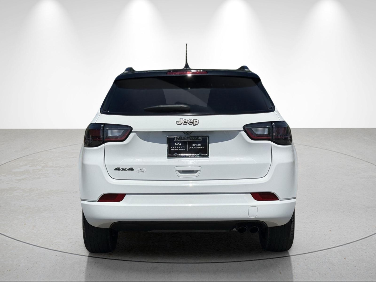 Used 2022 Bright White Clearcoat Jeep High Altitude image 4