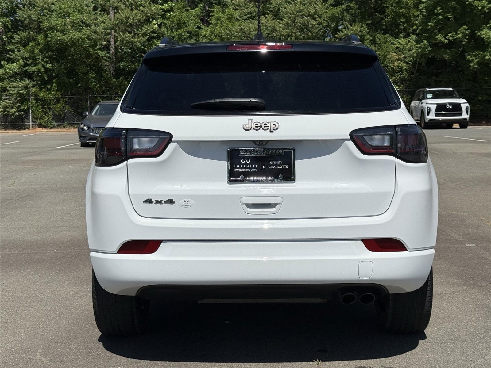 Used 2022 Bright White Clearcoat Jeep High Altitude image 28
