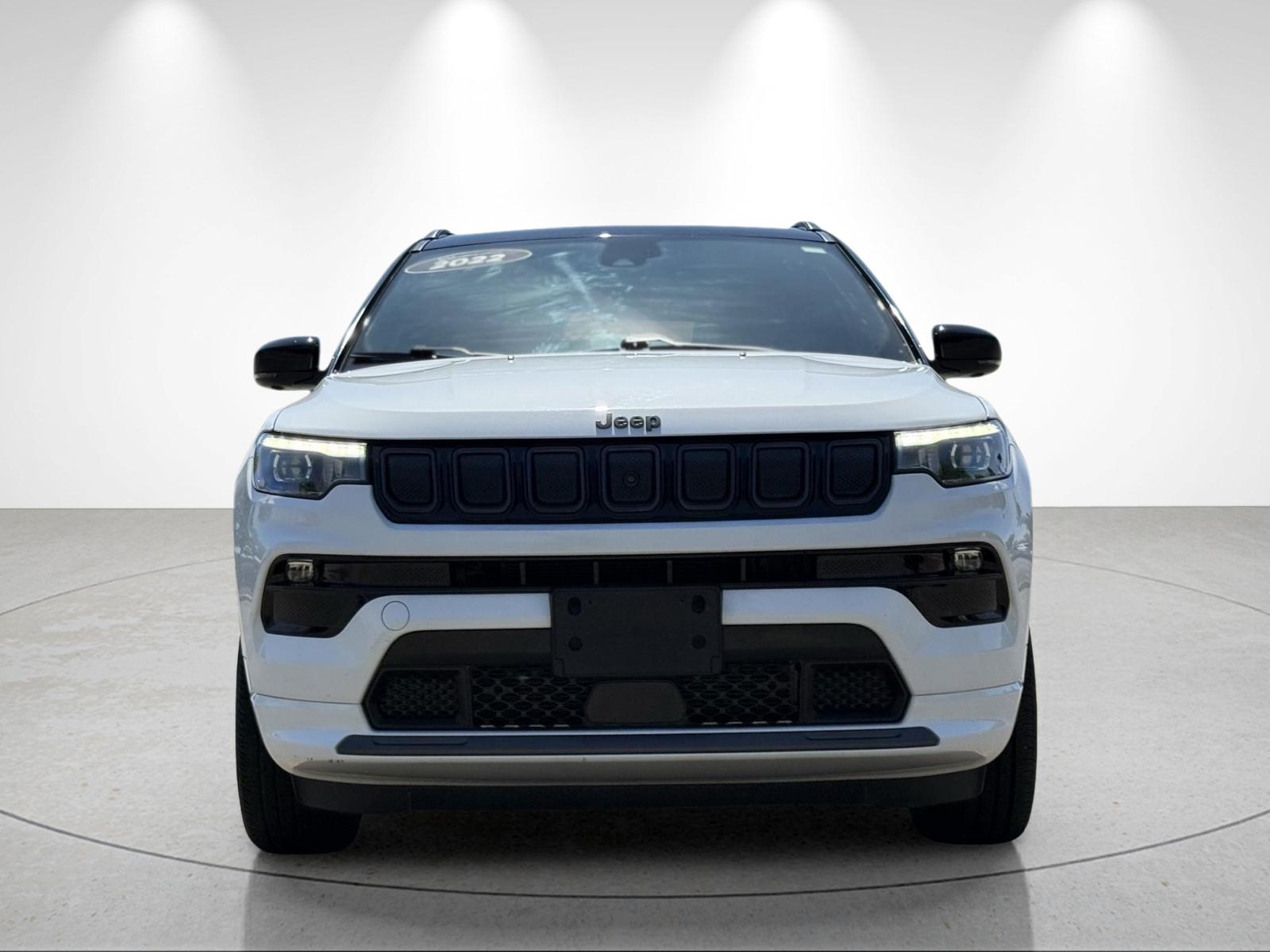 Used 2022 Bright White Clearcoat Jeep High Altitude image 7