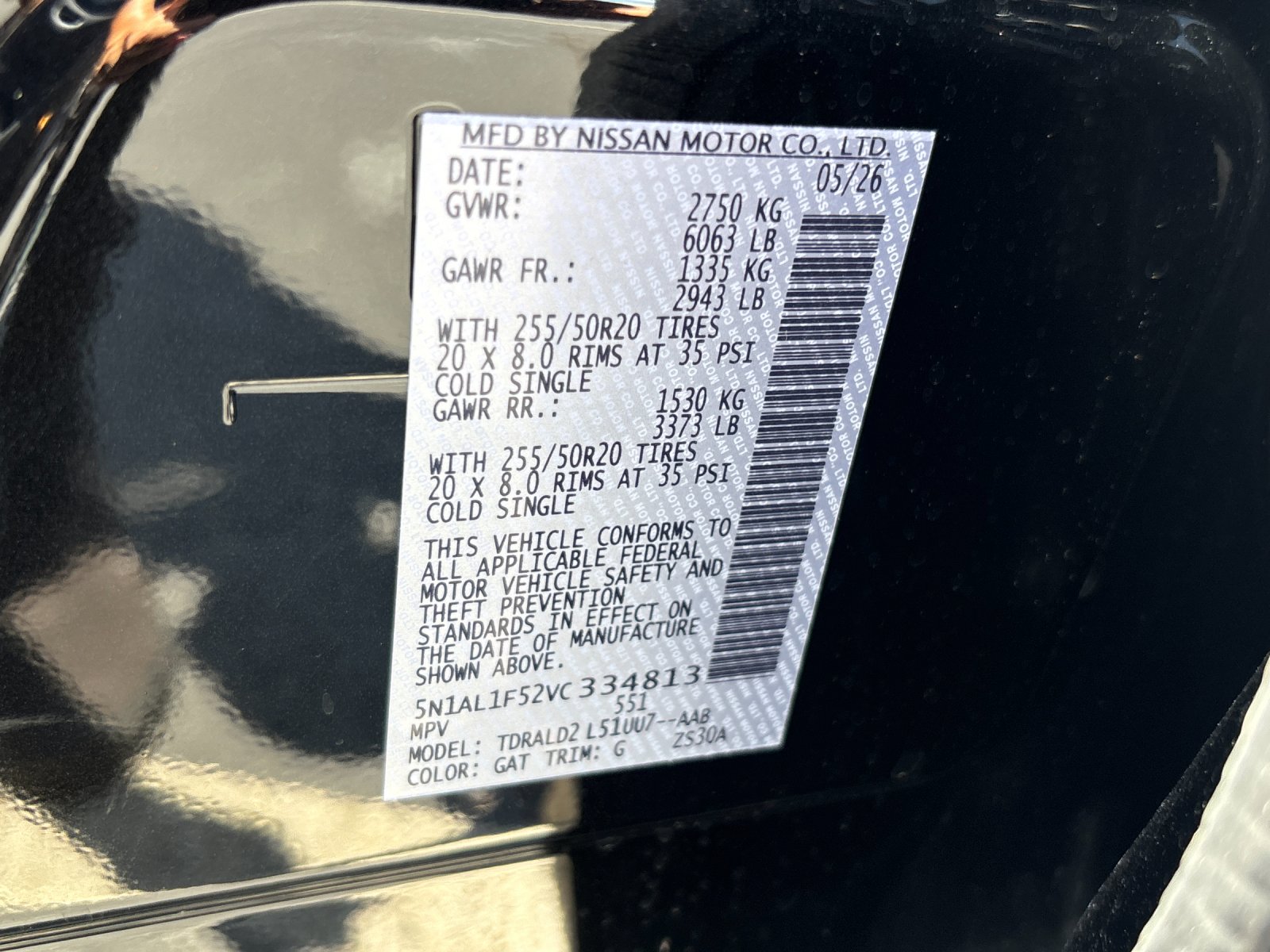 New 2027 MINERAL BLACK INFINITI Luxe FWD image 12