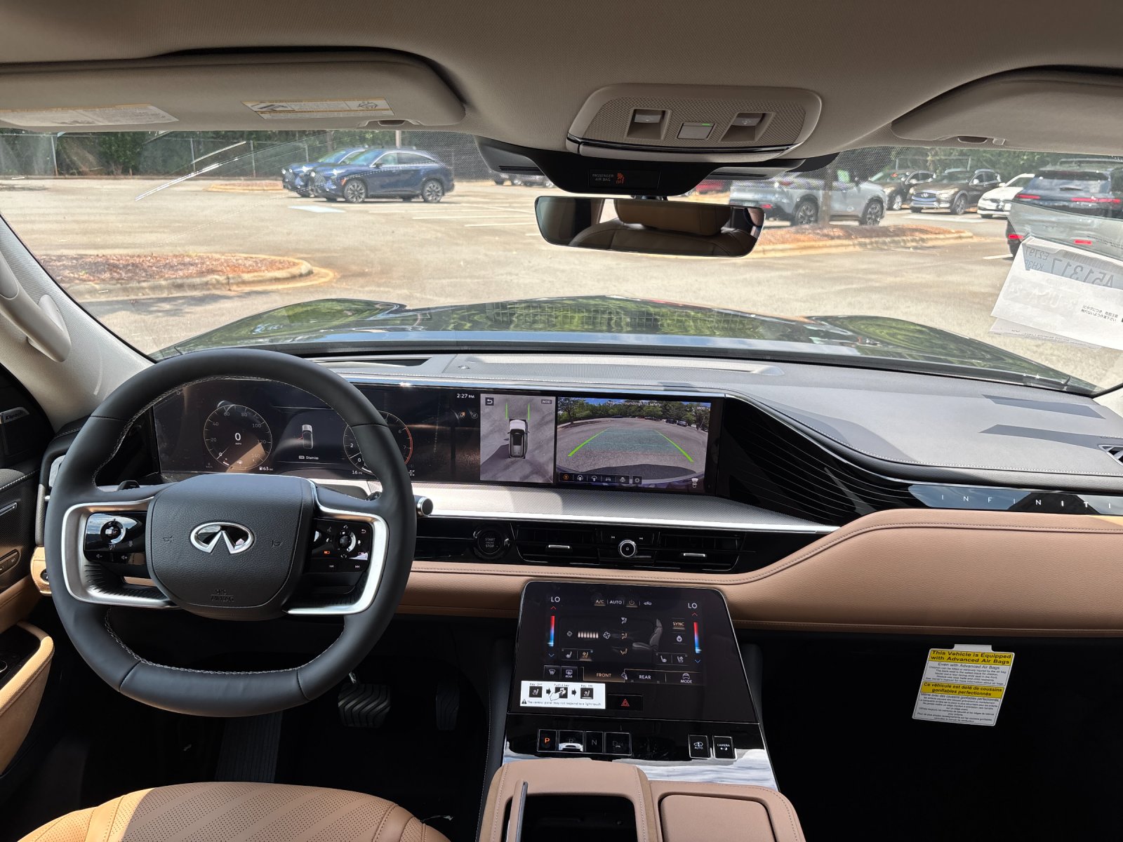 New 2027 BLACK OBSIDIAN INFINITI Luxe 4WD image 35
