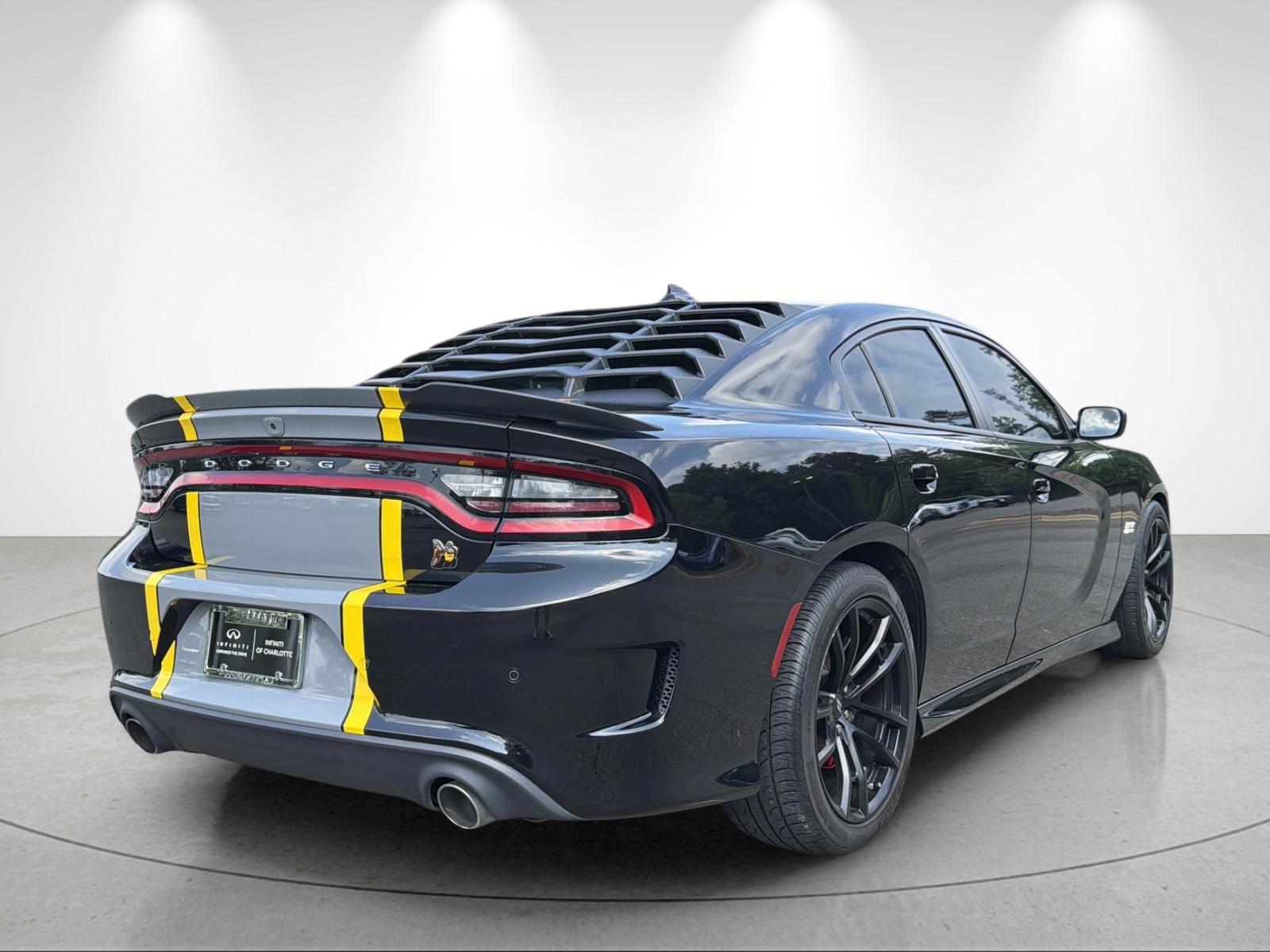 Used 2022 Pitch Black Clearcoat Dodge Scat Pack image 5