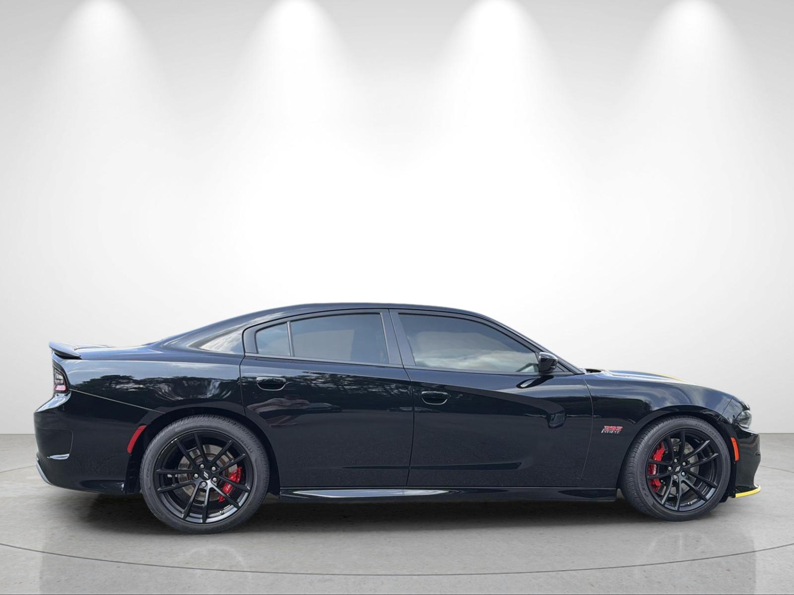 Used 2022 Pitch Black Clearcoat Dodge Scat Pack image 6