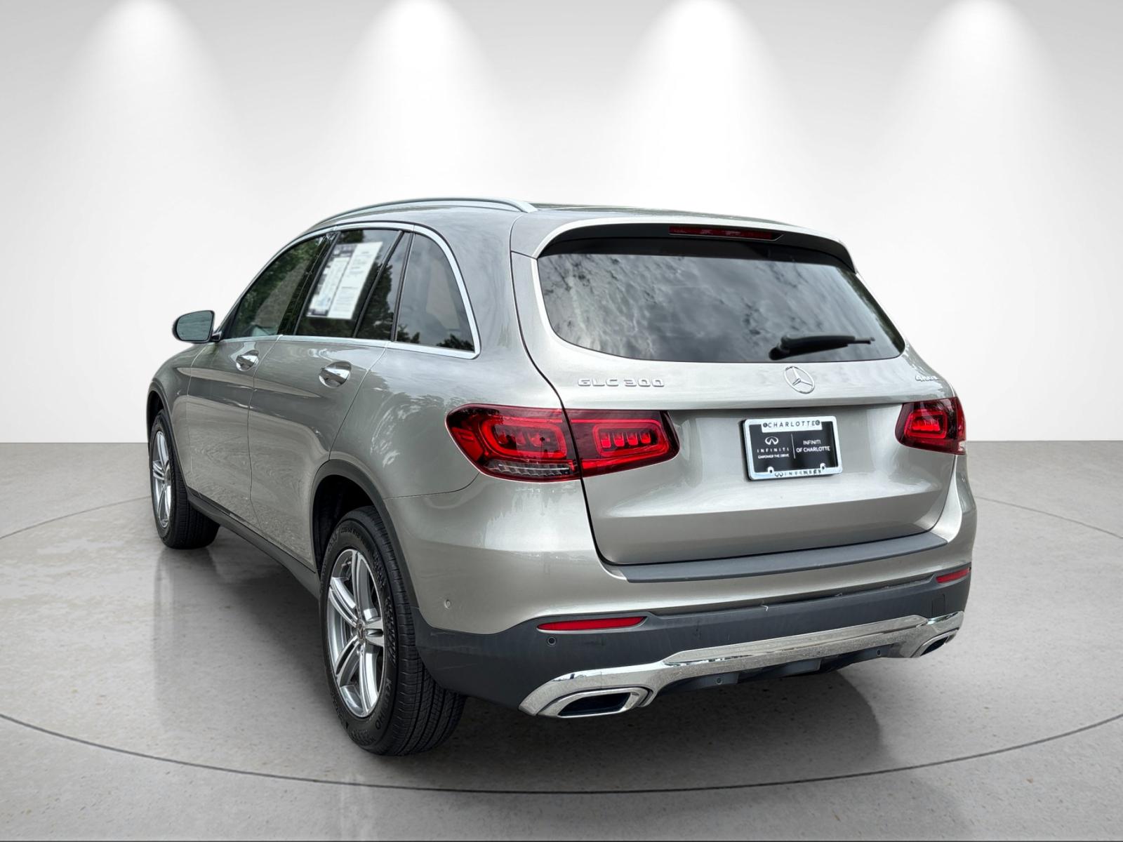 Used 2021 Mojave Silver Metallic Mercedes-Benz GLC 300 image 3