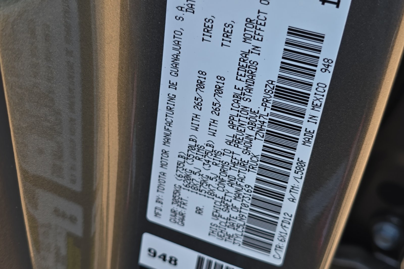 New 2026 Bronze Oxide Toyota Tacoma TRD Off-Road image 22