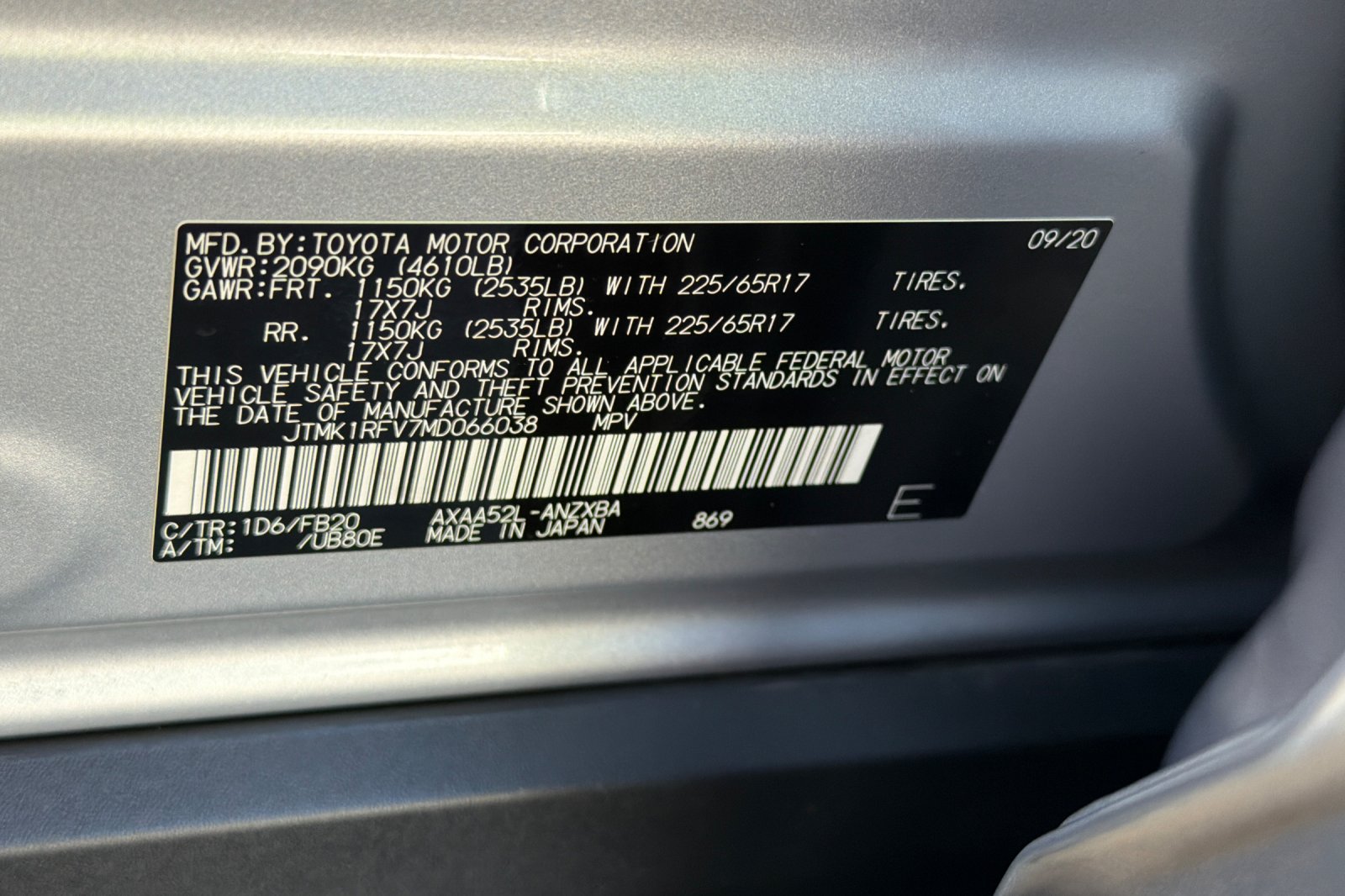 Used 2021 Silver Sky Metallic Toyota LE image 29