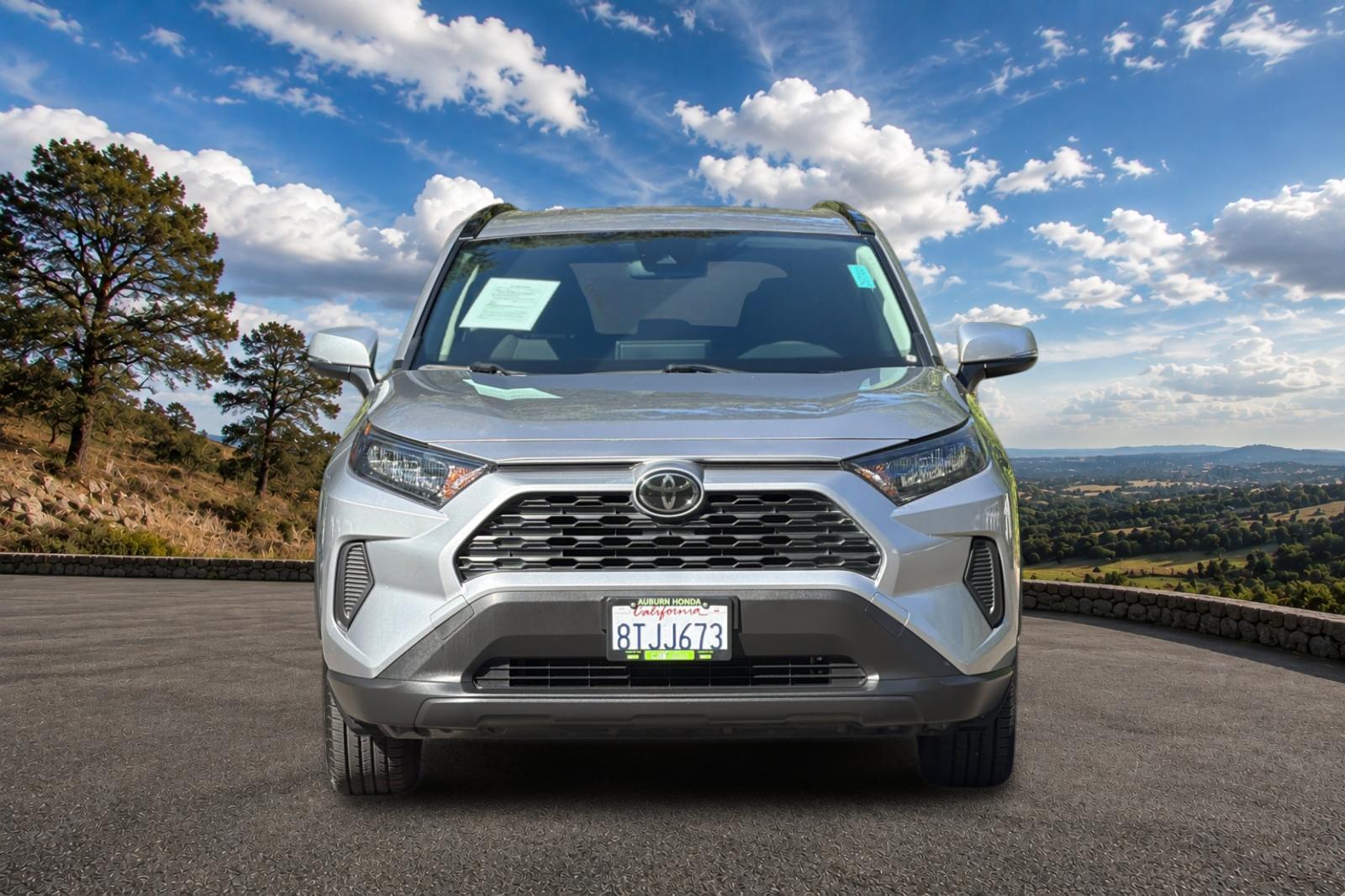 Used 2021 Silver Sky Metallic Toyota LE image 10
