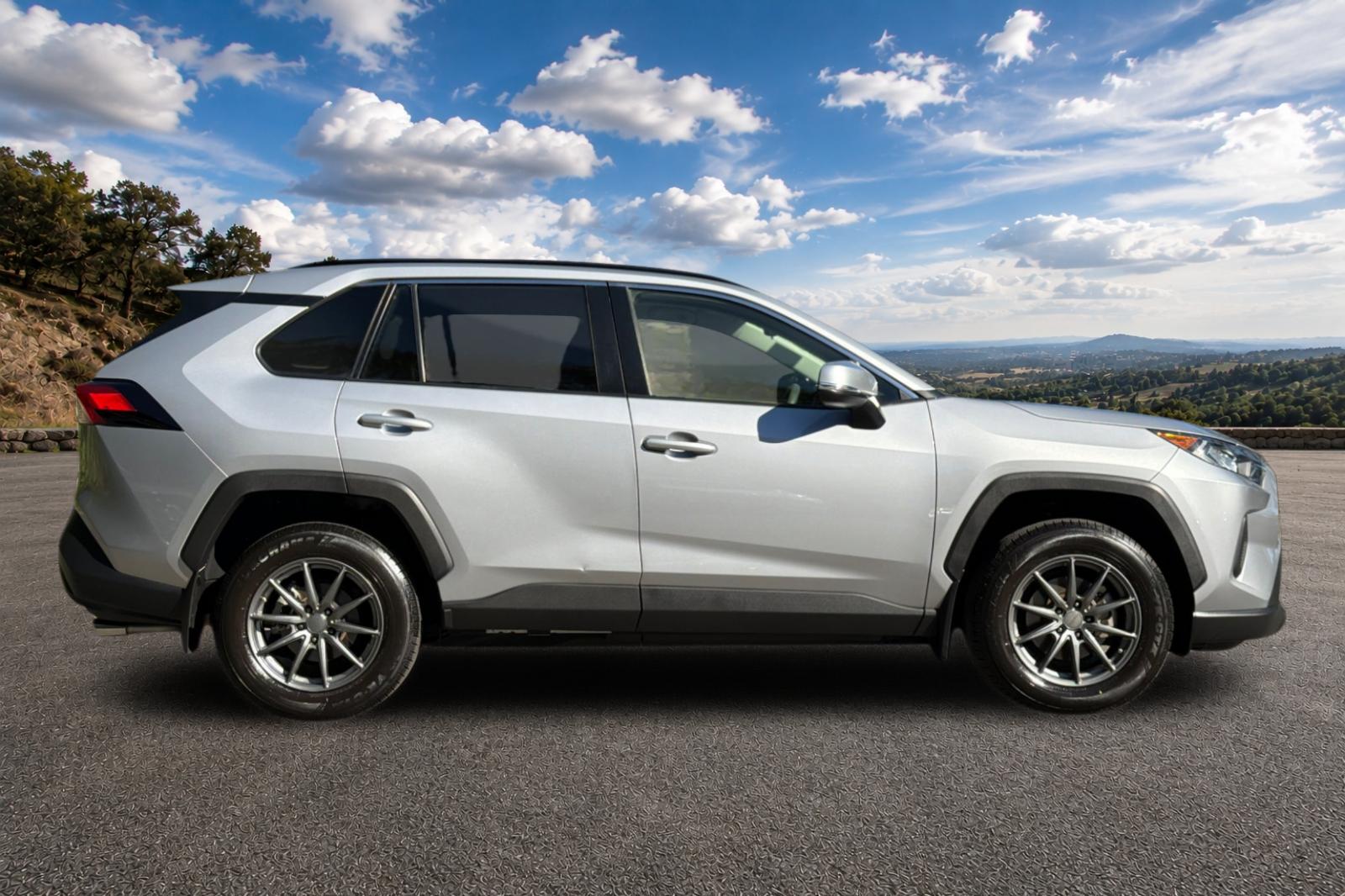 Used 2021 Silver Sky Metallic Toyota LE image 3