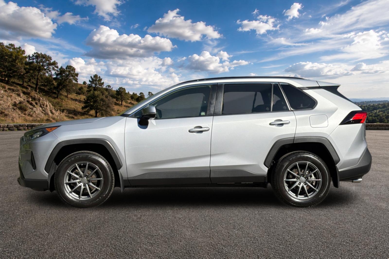 Used 2021 Silver Sky Metallic Toyota LE image 8