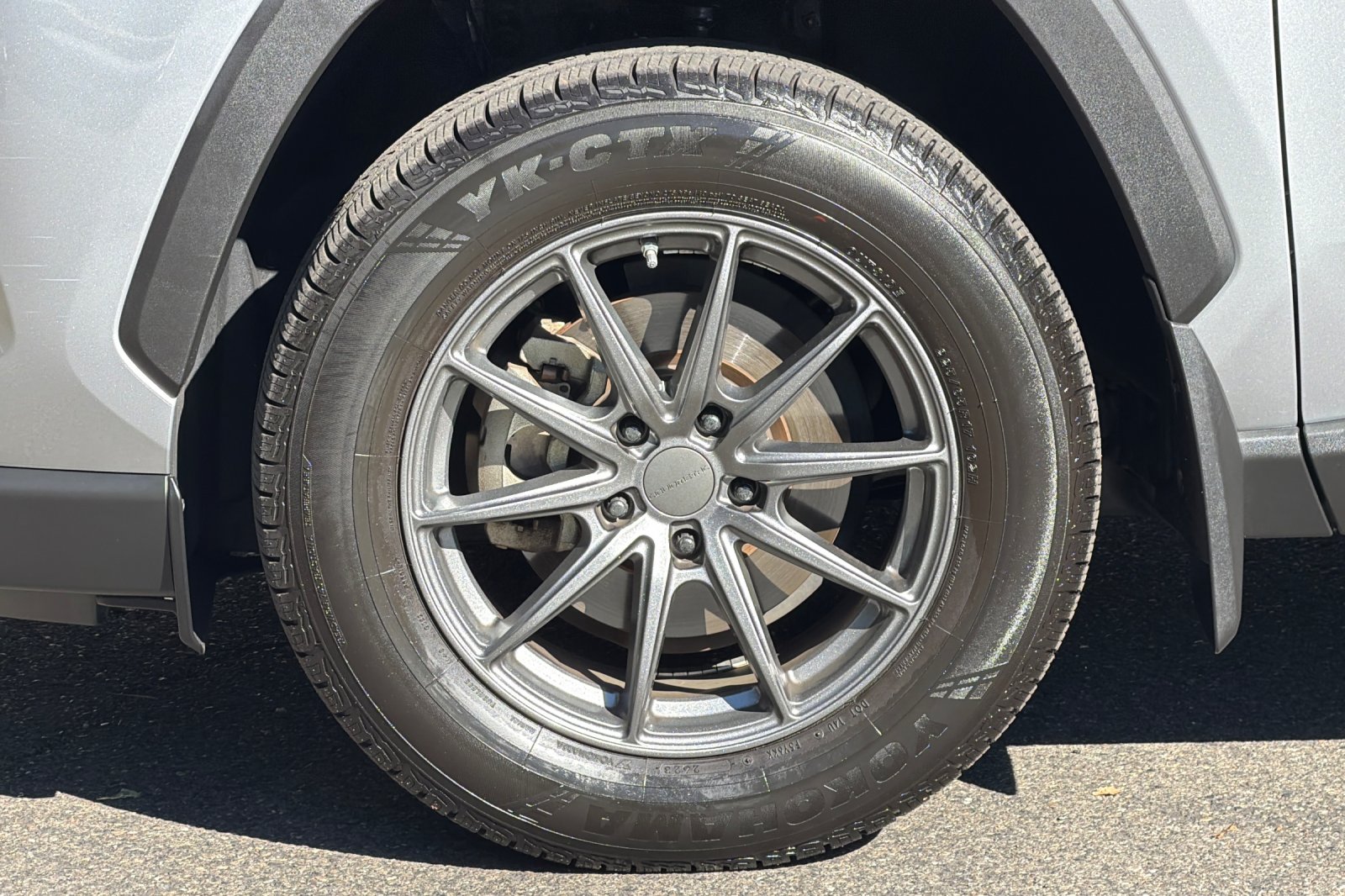 Used 2021 Silver Sky Metallic Toyota LE image 26