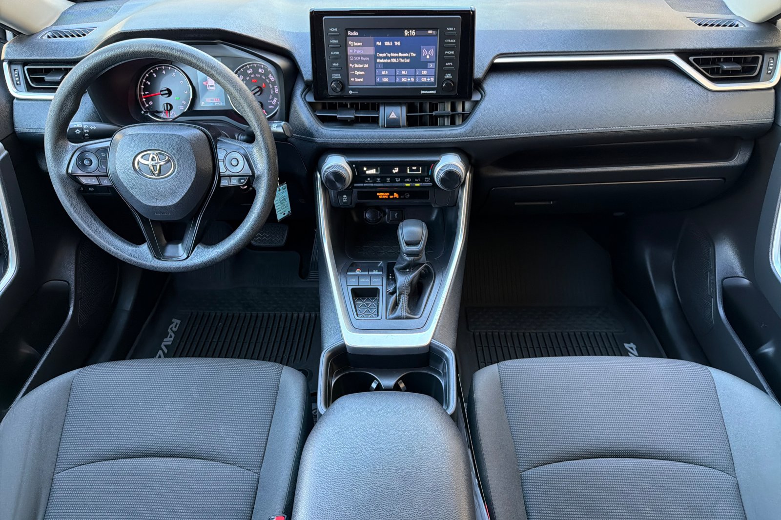 Used 2021 Silver Sky Metallic Toyota LE image 14