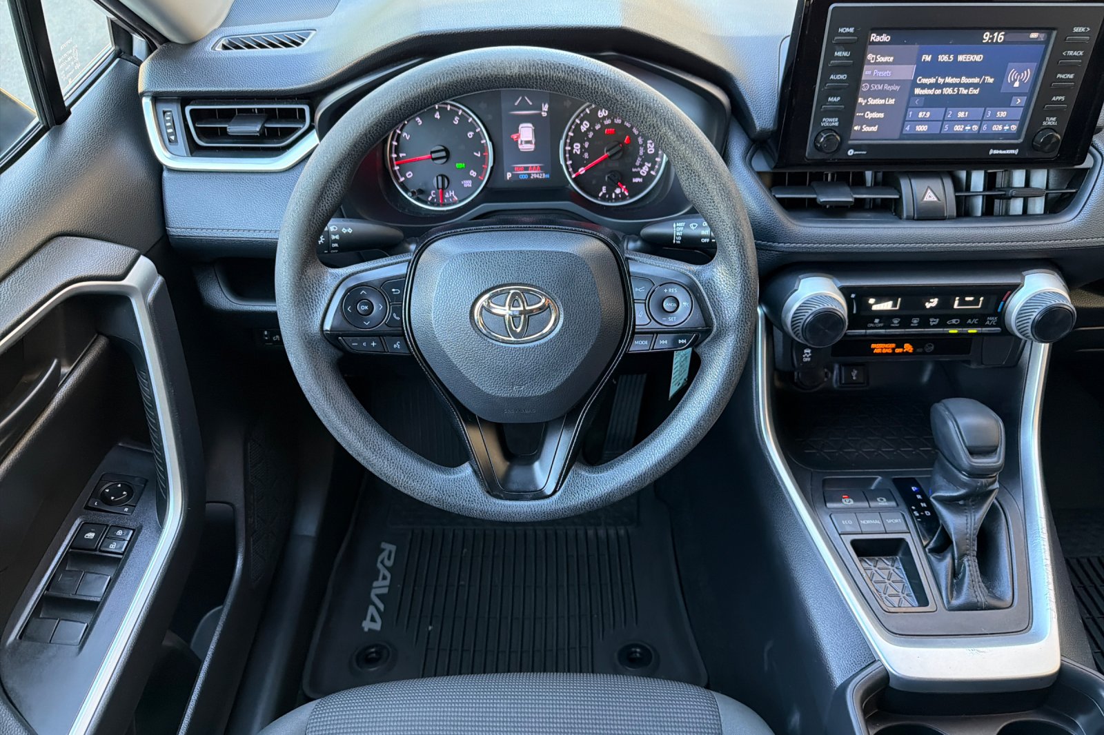 Used 2021 Silver Sky Metallic Toyota LE image 15