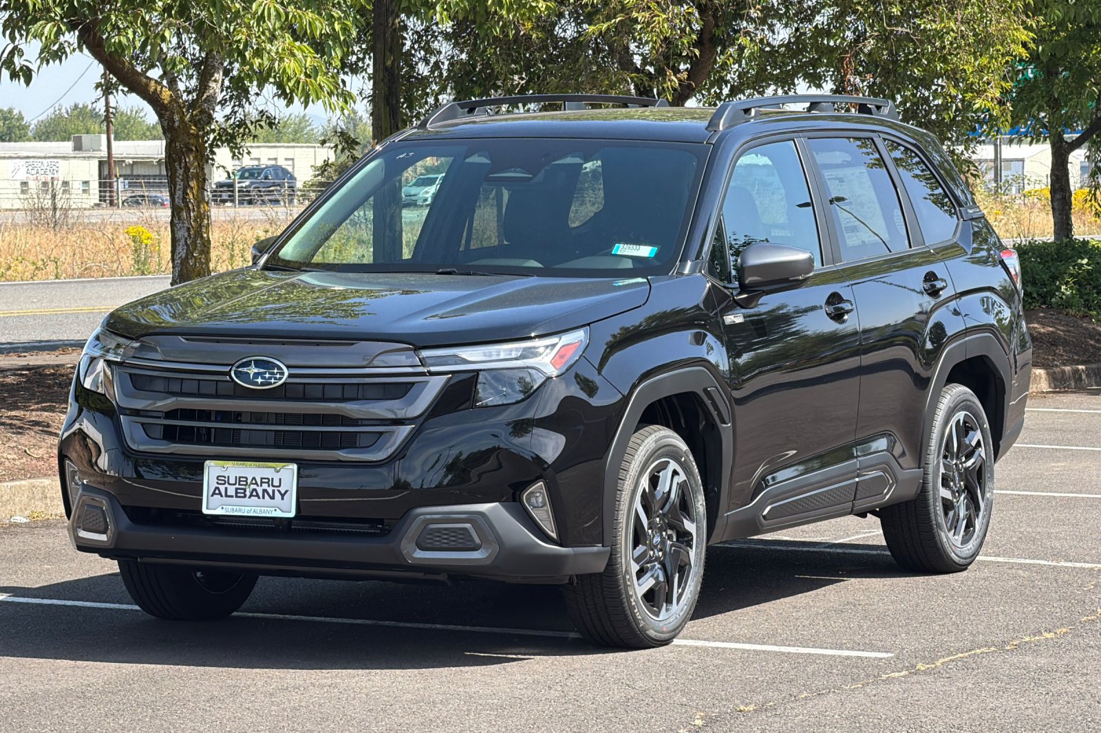 New 2026 CRYSTAL BLACK SILICA Subaru Limited Hybrid image 8