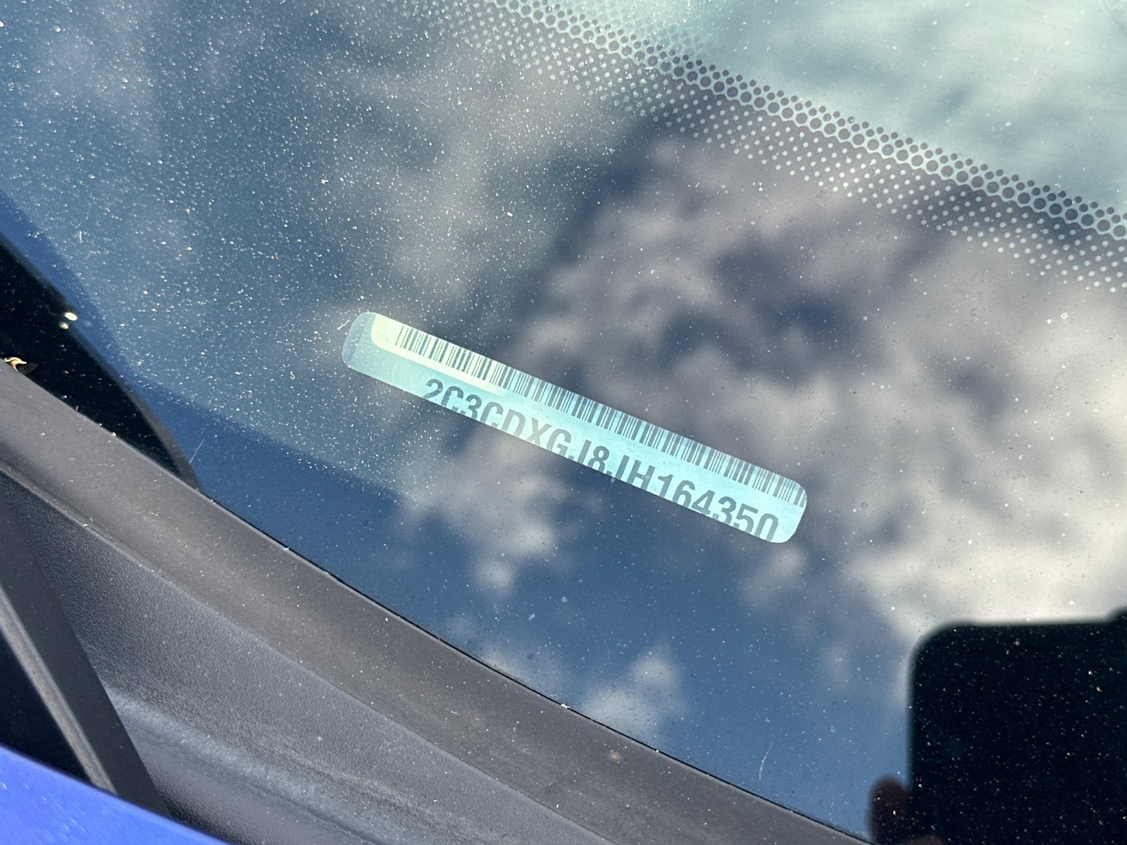 Used 2018 Blue Dodge R/T Scat Pack image 2