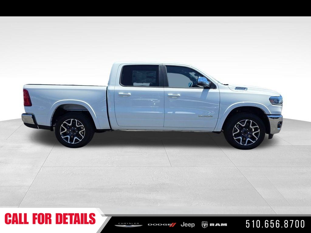 New 2026 Bright White Clear-Coat Exterior Paint RAM Laramie image 4